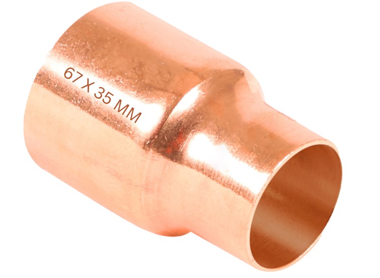 copper reducer coupling 5240 67*35 mm